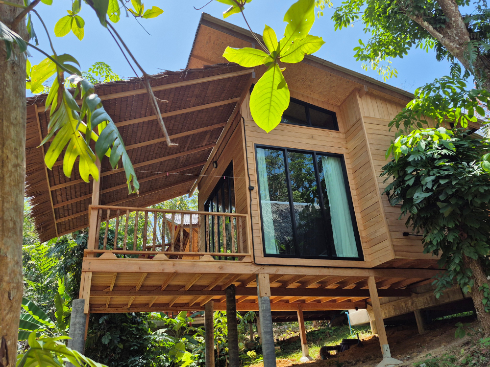 Chambre double de luxe dans la colline de la nature - koh mook